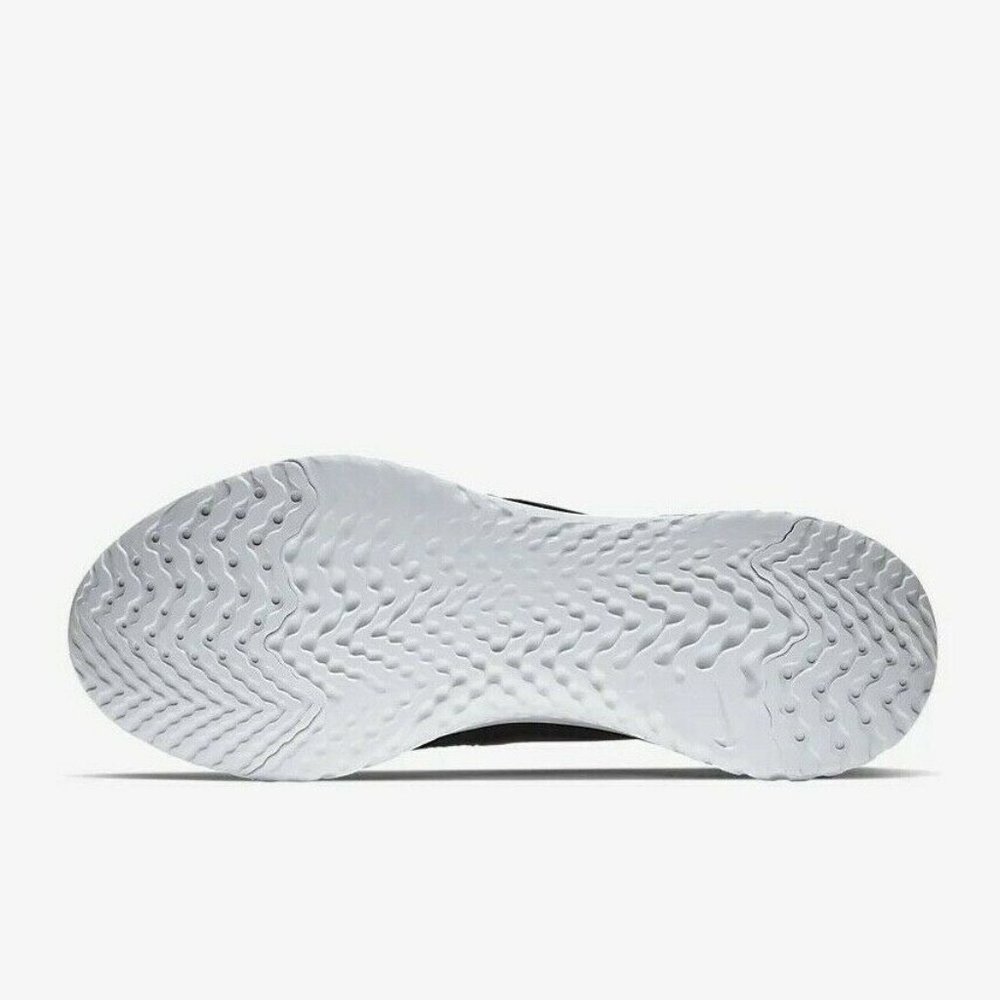 Nike Epic React Flyknit 2 Black Grey White Men's - Picture 7 of 7